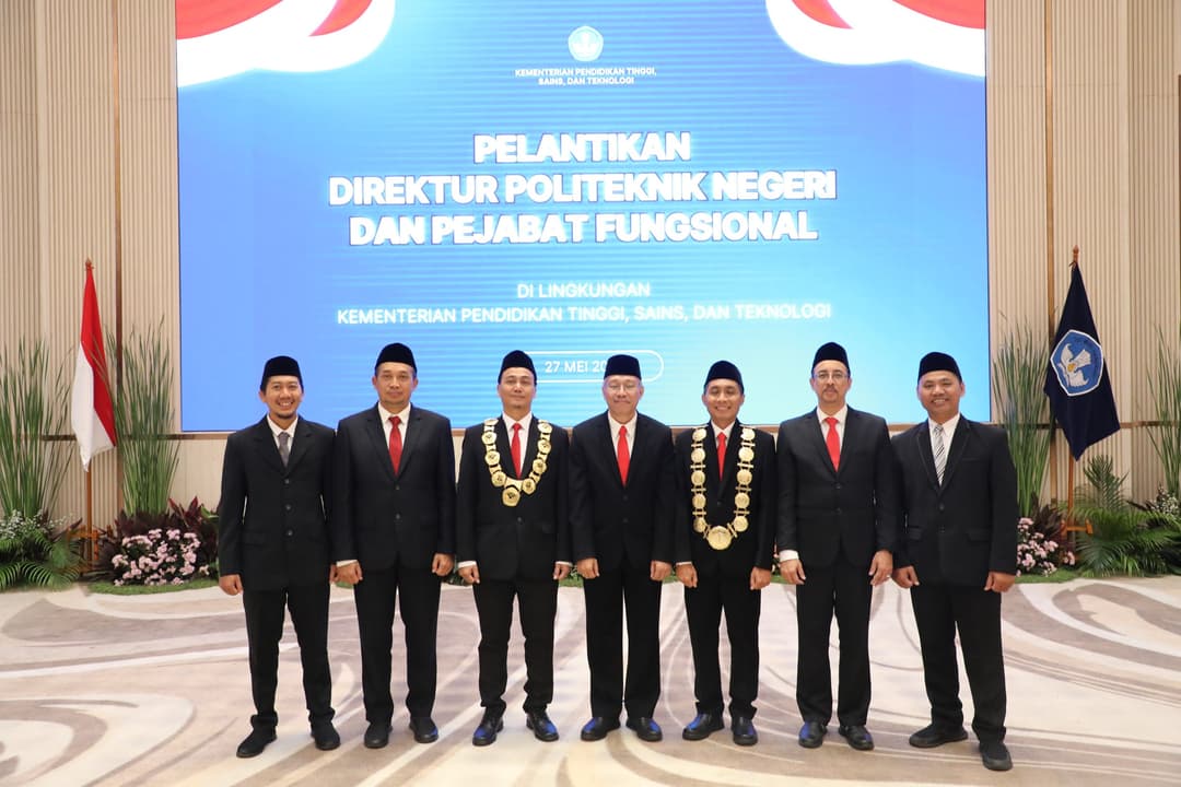 Pelantikan Direktur Politeknik Negeri dan Pejabat Fungsional di lingkungan Kemdiktisaintek