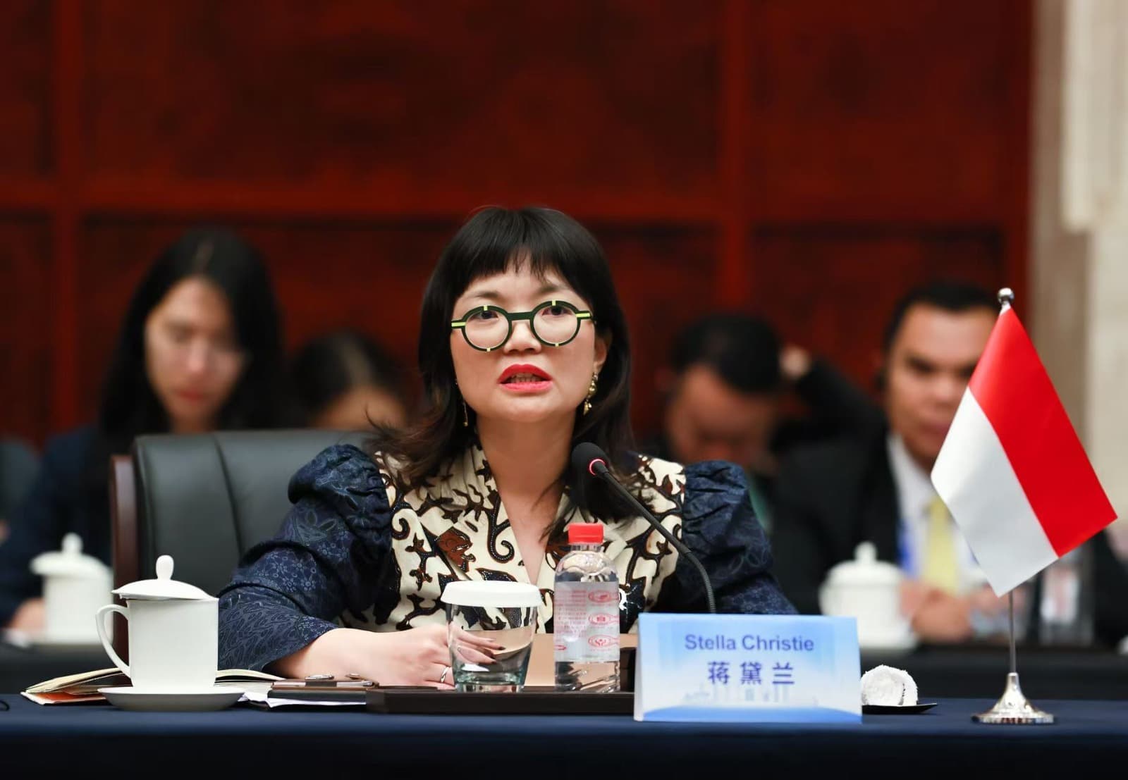 Wamen Stella Tekankan Pentingnya Pendidikan di Era AI pada Forum Internasional di Wuhan