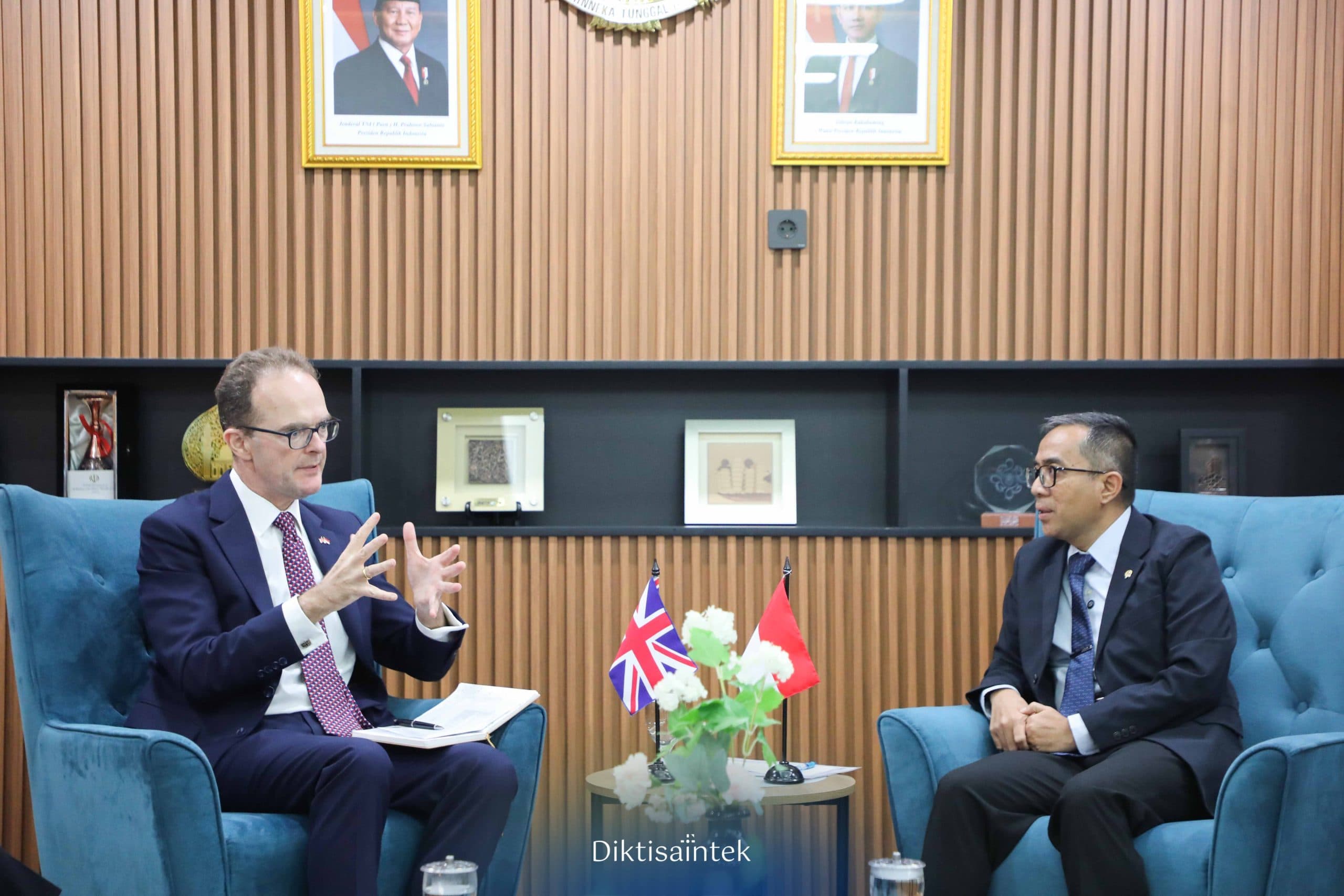 Indonesia-Inggris Perkuat Kerja Sama pada Bidang Pendidikan Tinggi dan Riset Strategis