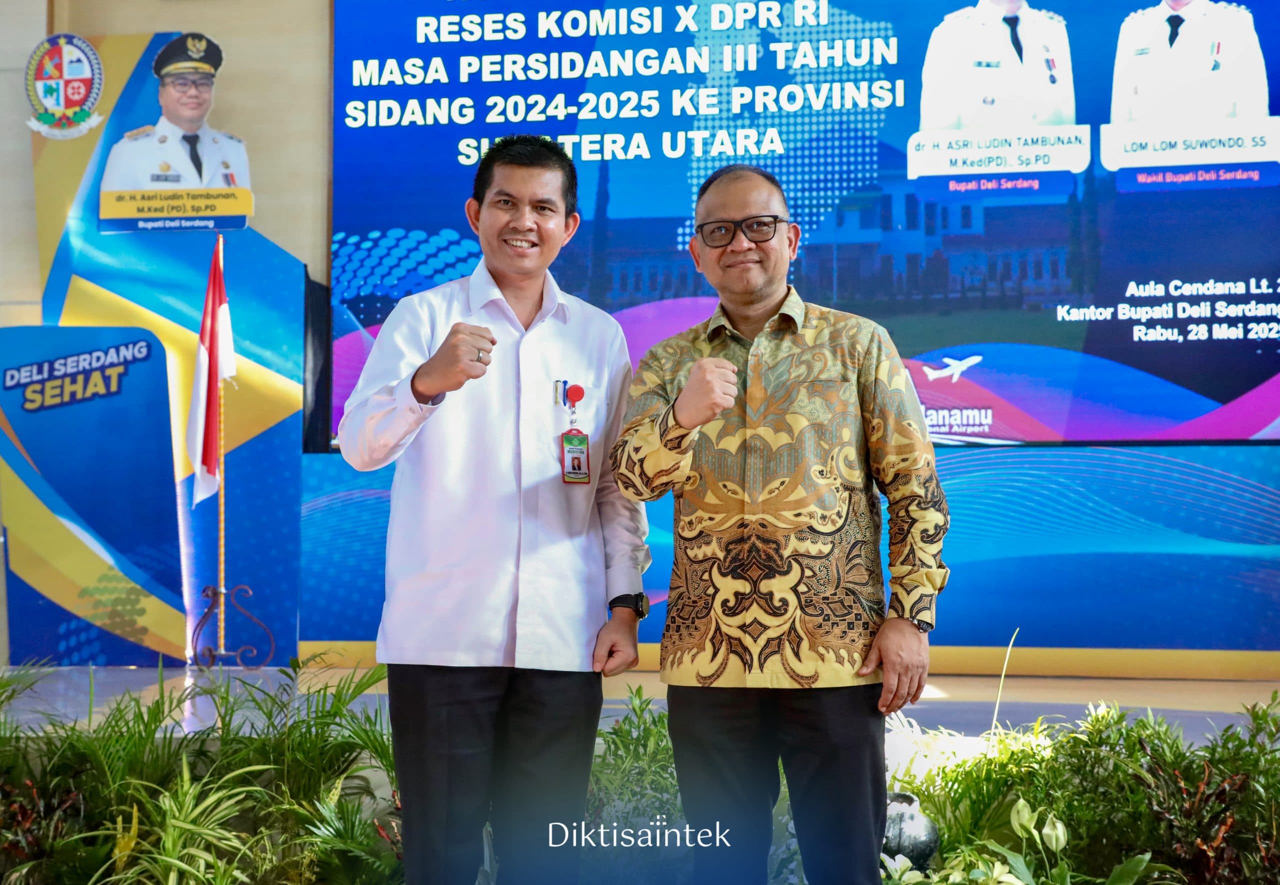 Dirjen Pendidikan Tinggi Apresiasi Program Satu Desa Satu Sarjana di Deli Serdang