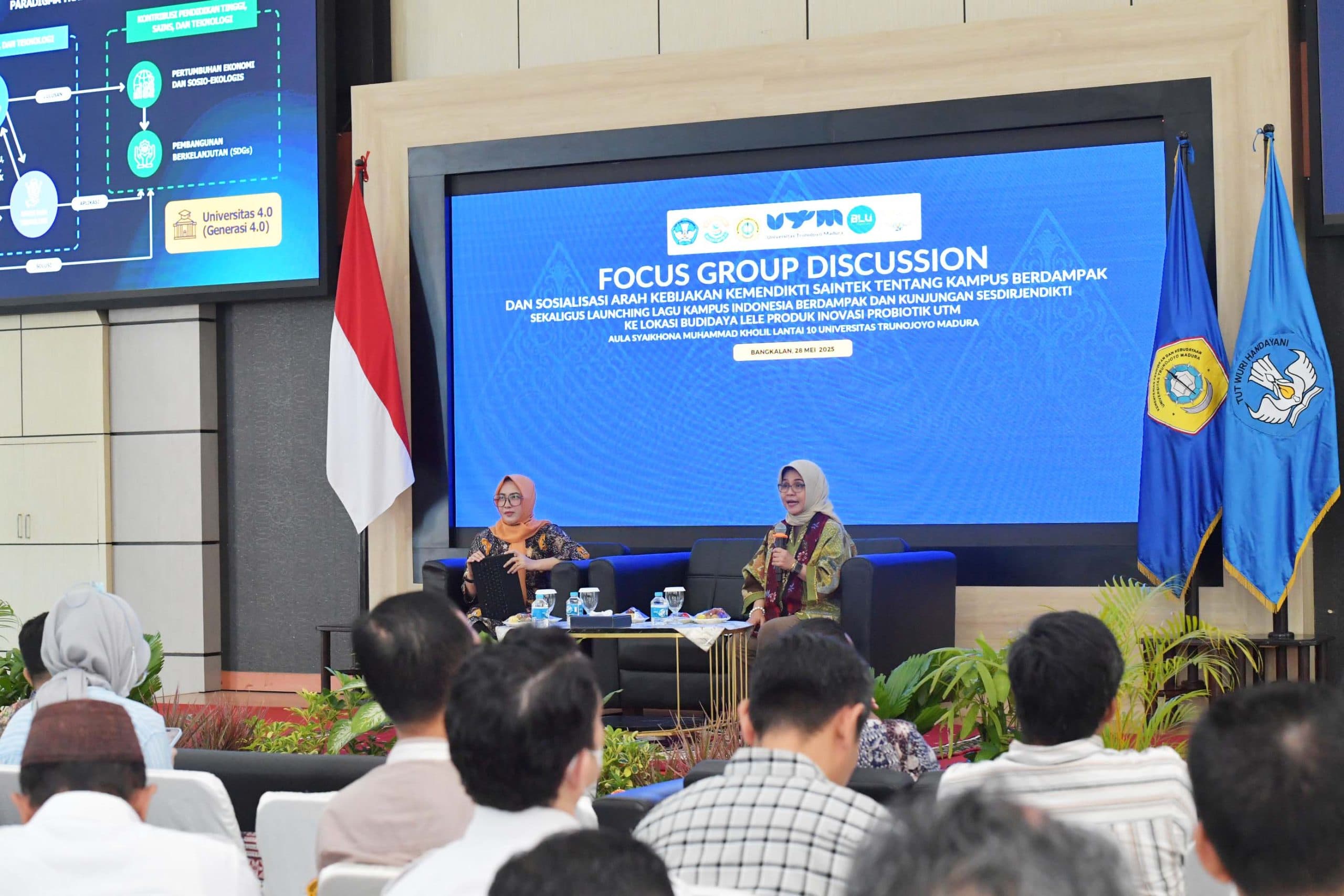UTM Tegaskan Komitmen Pendidikan Tinggi Berdampak Lewat FGD Nasional "Kampus Berdampak"