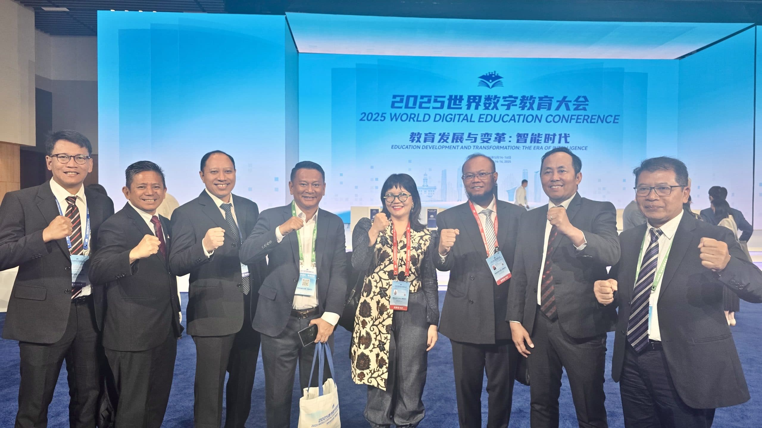 Wamen Stella Tekankan Pentingnya Pendidikan di Era AI pada Forum Internasional di Wuhan