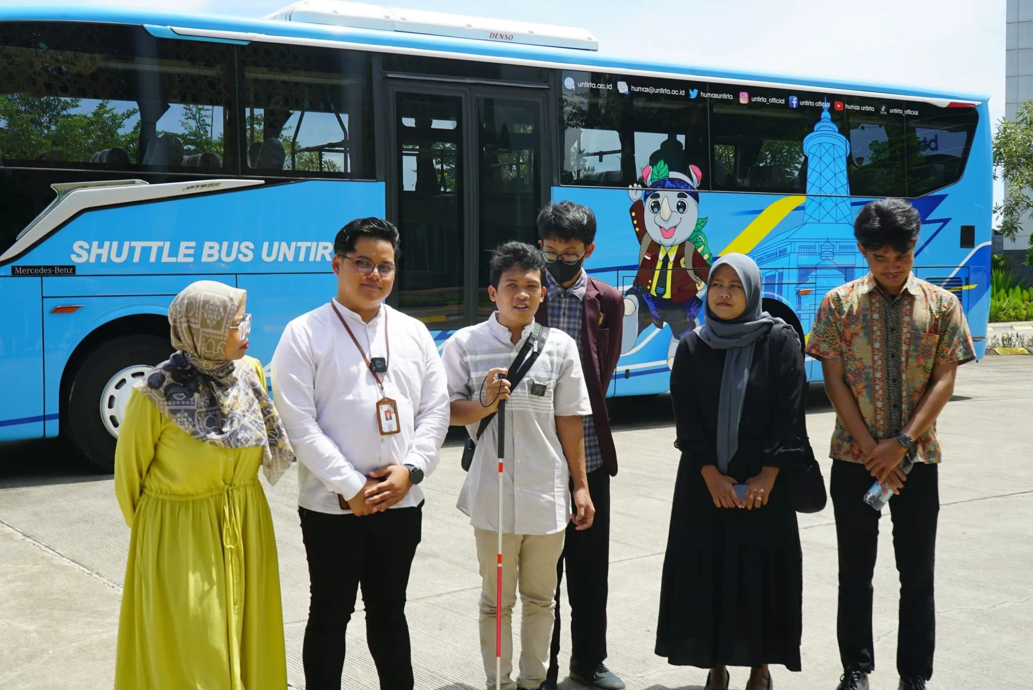 Shuttle Bus Untirta Hadir dengan Fasilitas Ramah Disabilitas, Dukung Mobilitas Mahasiswa