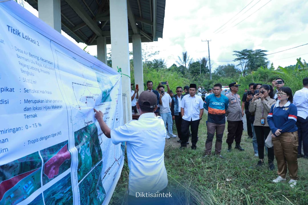 Wamen Stella Tinjau Lima Calon Lokasi Sekolah Garuda di Rejang Lebong