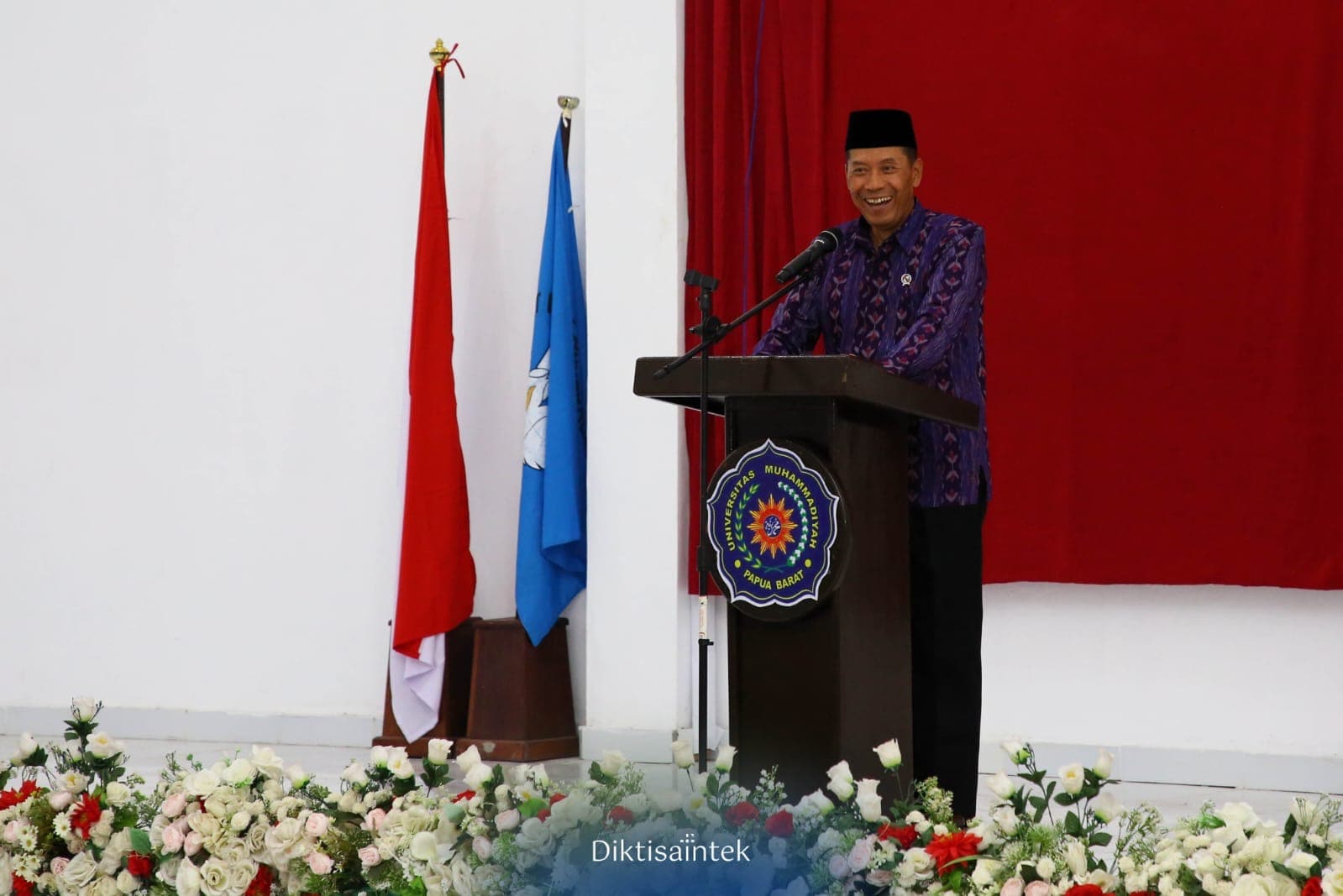 Di Manokwari, Wamendiktisaintek Fauzan Ajak Kolaborasi Pemda dan Pemangku Kepentingan Majukan Daerah