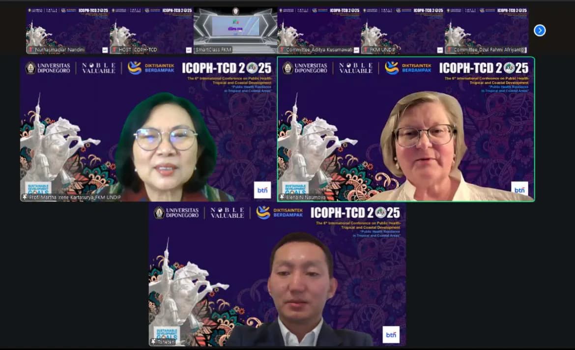 Seminar Internasional ke-6 FKM UNDIP Dihadiri 403 Peserta dari Berbagai Negara, Bahas Ketahanan Kesehatan Hadapi Perubahan Iklim