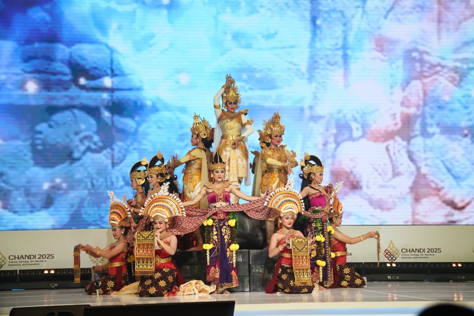 Tiga Karya Tari dan Tabuh ISI Bali Buka Perhelatan Internasional CHANDI 2025