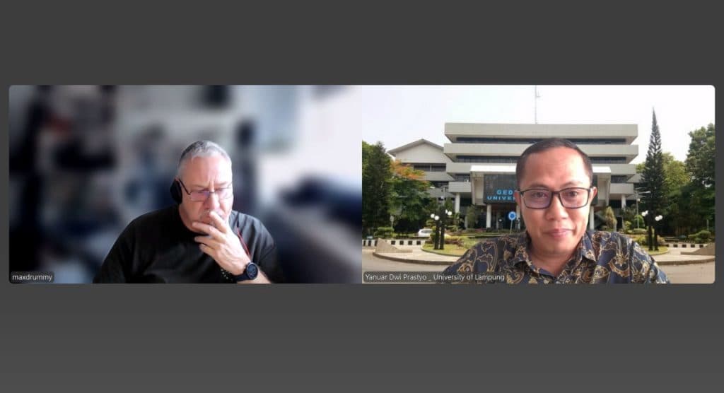 FKIP Unila Jalin Kolaborasi Riset Internasional dengan NPDI Bahas Kompetensi Global Guru Indonesia