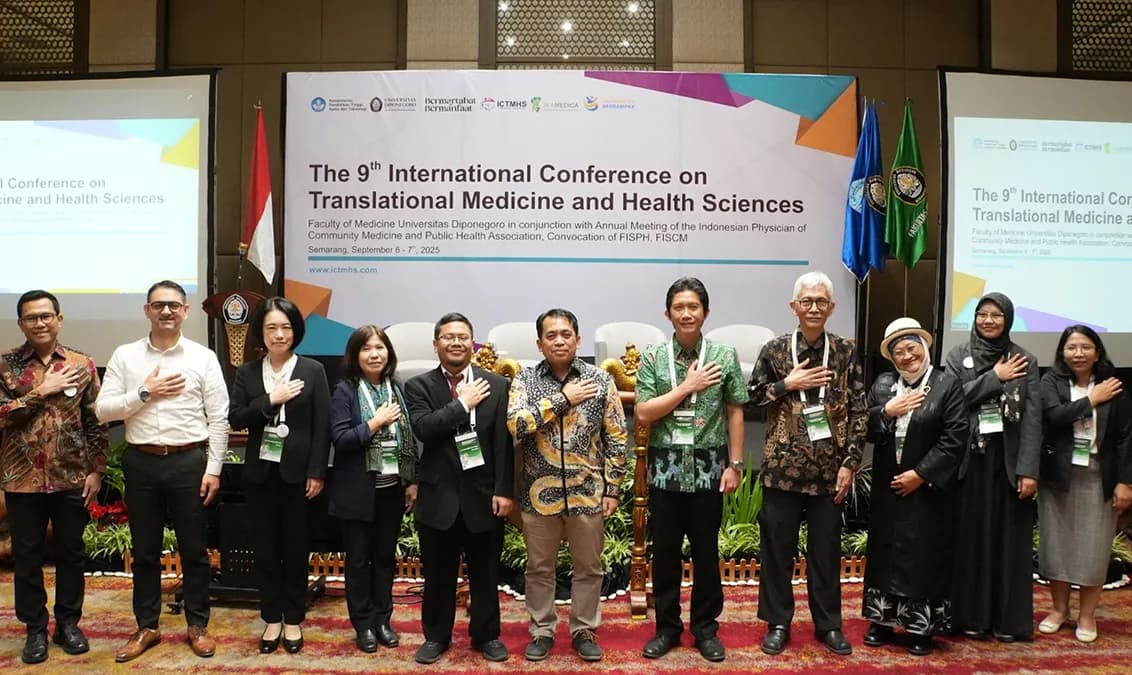 Konferensi Internasional FK UNDIP, The 9th ICTMHS 2025, Hadirkan Profesor dari Harvard Medical School