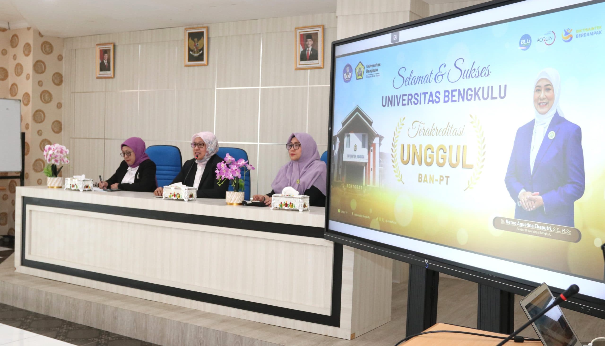 Unib Catat Sejarah, Raih Akreditasi Unggul dari BAN-PT