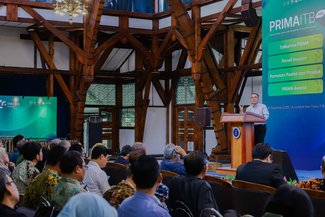 Mendiktisaintek Resmi Membuka Acara PRIMA ITB Dan CEO Summit di Institut Teknologi Bandung