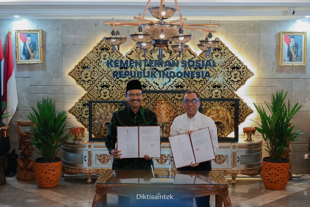 Penandatanganan Adendum Nota Kesepahaman Antara Kemensos dan Kemdiktisaintek