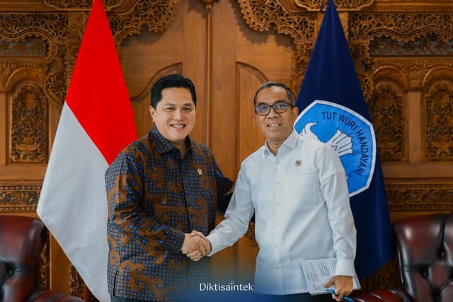 Mendiktisaintek Menerima Audiensi dengan Kementerian Pemuda dan Olahraga