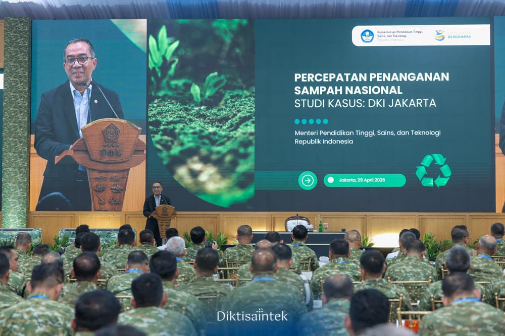 Mendiktisaintek Paparkan Solusi Penanganan Sampah Nasional Berbasis Sains dan Teknologi