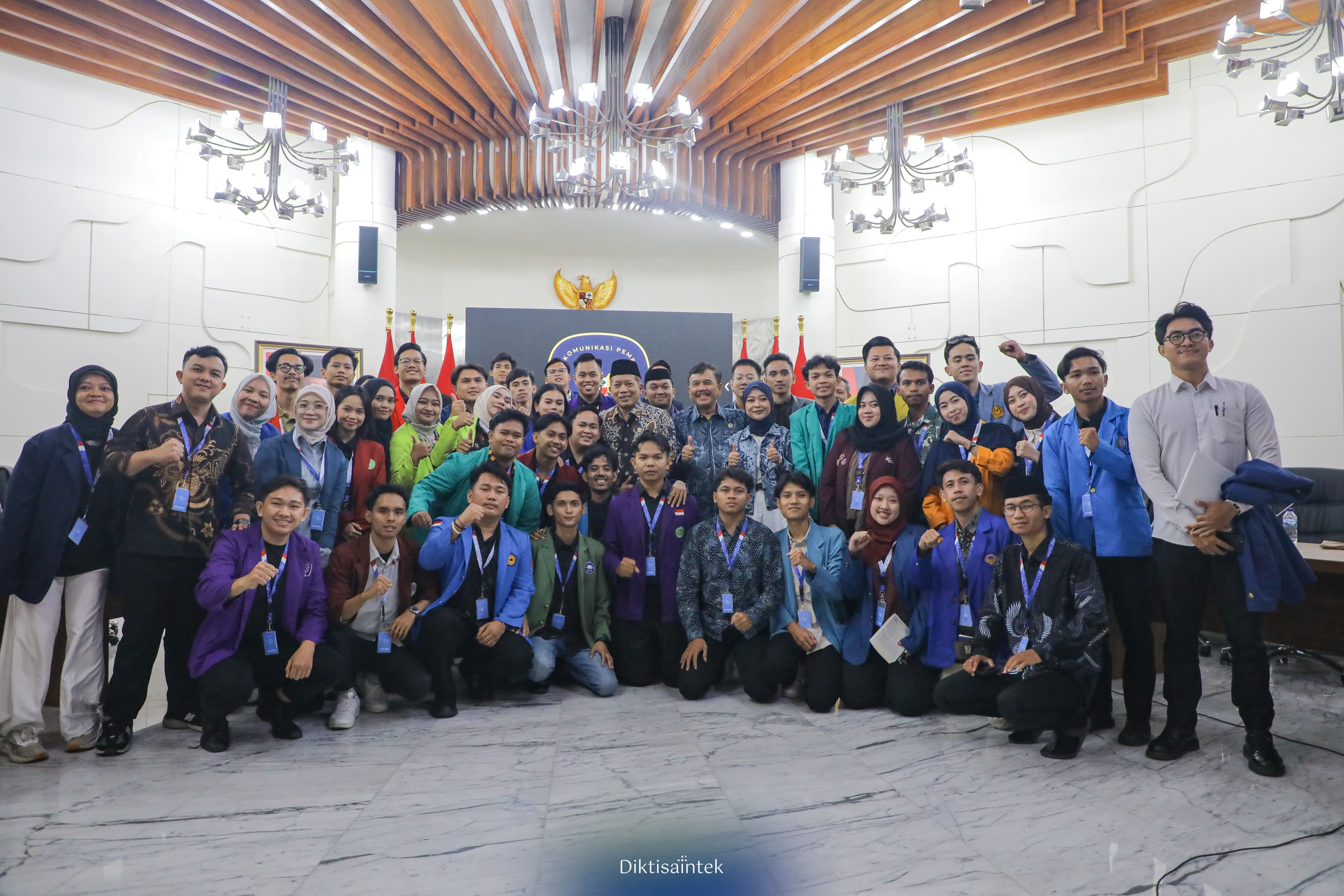  Sampaikan Aspirasi, Peserta Future Leaders Summit 2026 Kemdiktisaintek, Diterima Kepala Bakom RI dan Menteri Koperasi