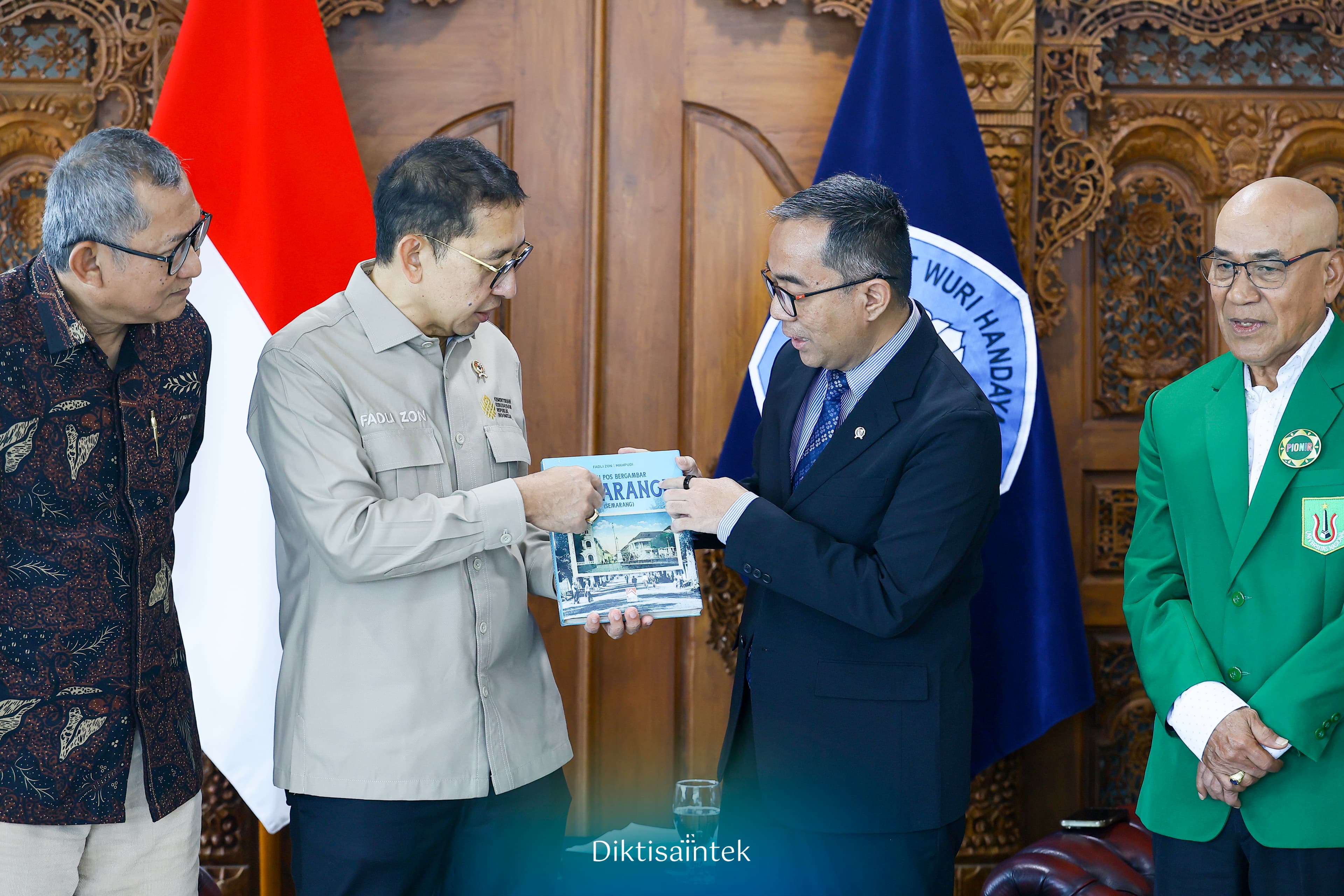 Bertemu Menteri Kebudayaan, Mendiktisaintek Dorong Peran Kampus dalam Kebudayaan