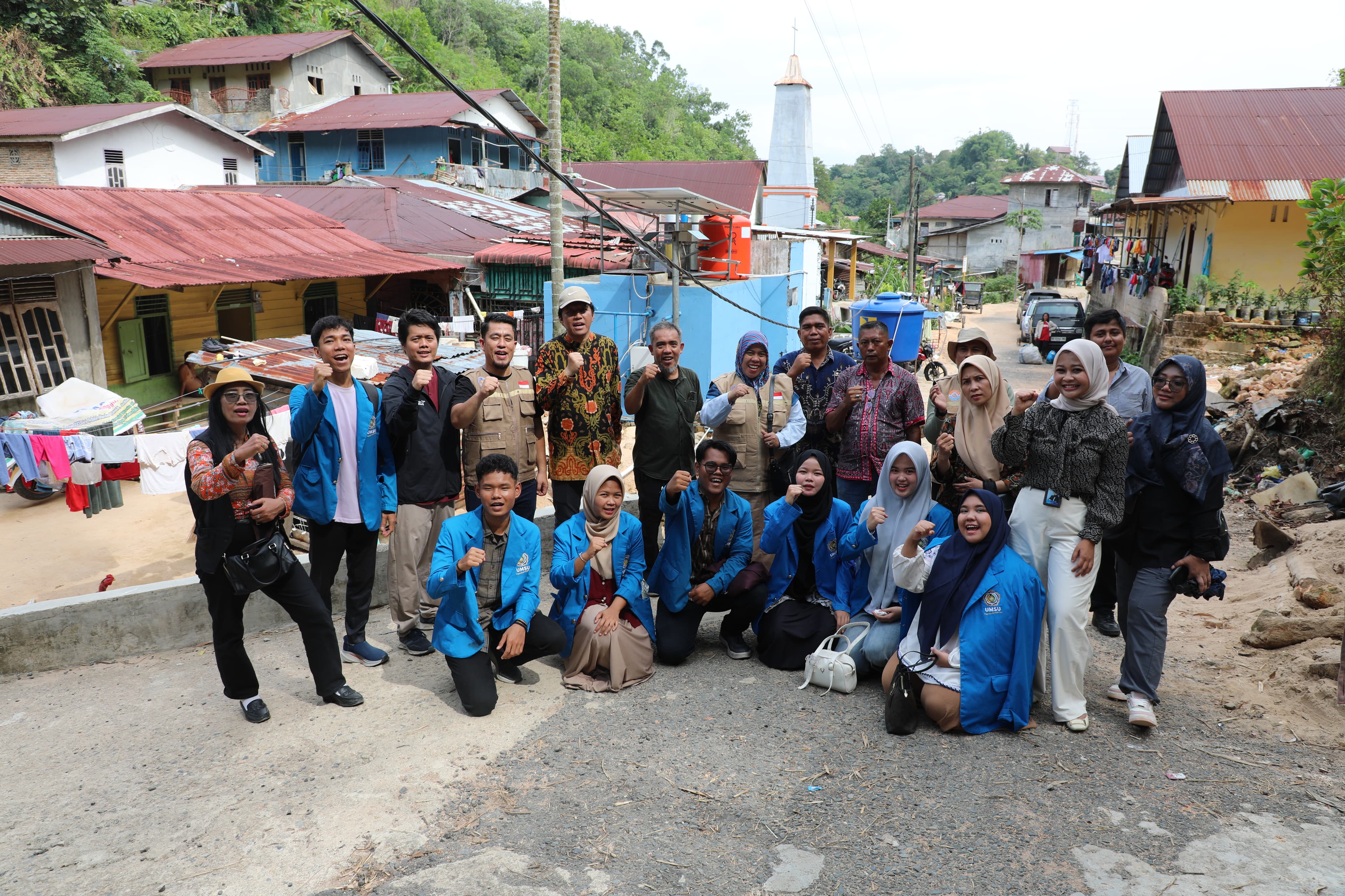 Mahasiswa Hadirkan Air Bersih Bertenaga Surya di Wilayah Sibolga, Dukung Pemulihan Bencana