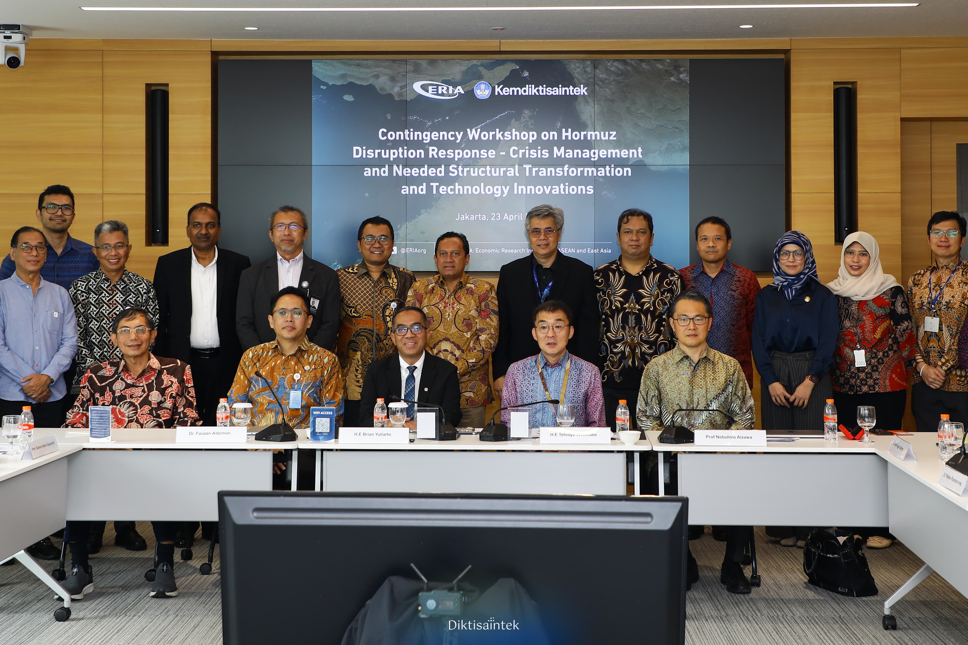 Hadiri Forum ERIA, Mendiktisaintek Tekankan Pentingnya Ketahanan Berbasis Sains dan Teknologi