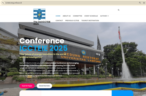 Seluruh Prosiding ICCTEIE 2025 Resmi Terindeks Scopus, Unila Mantapkan Reputasi Akademik Global