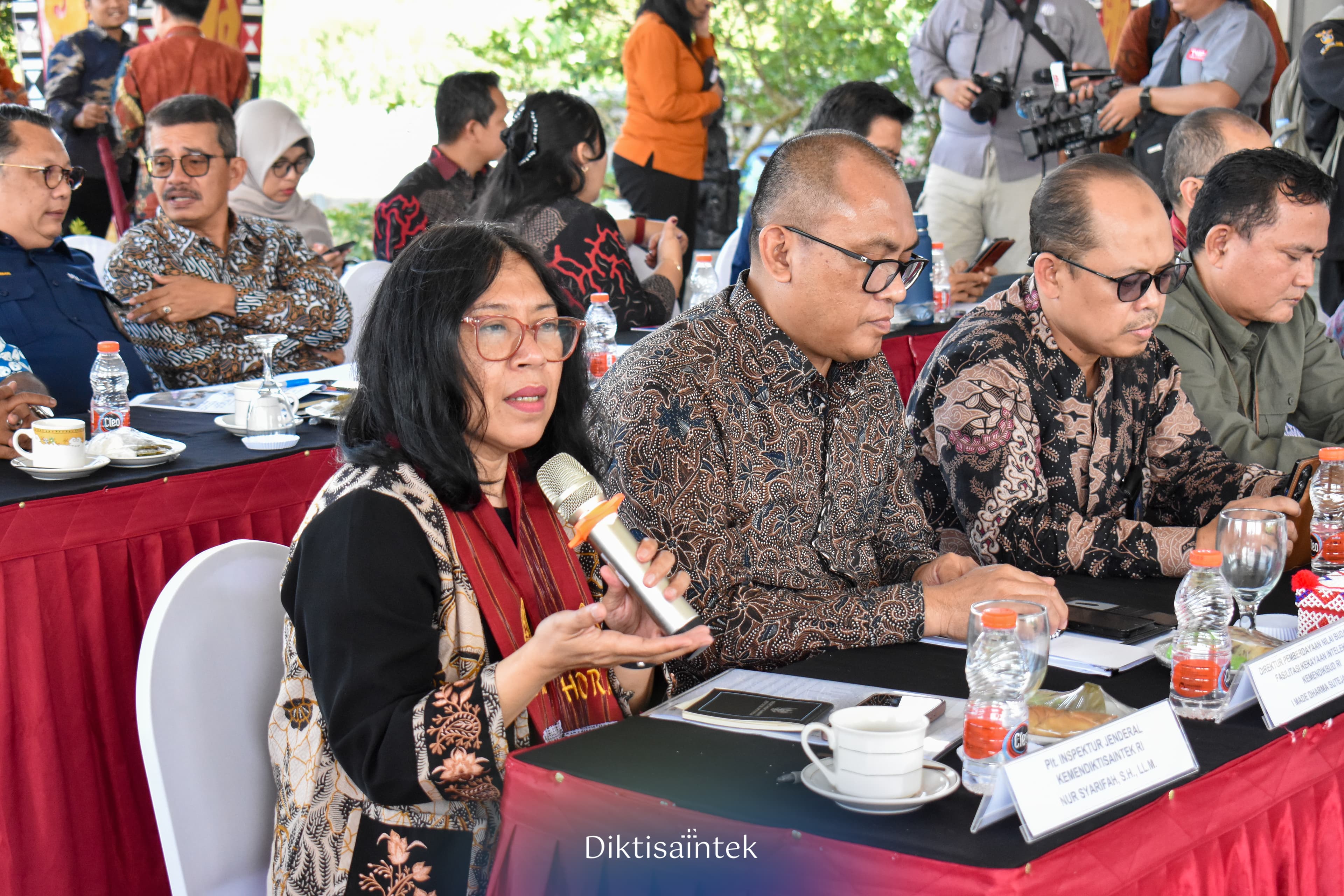 Kunjungi Toba, Kemdiktisaintek dan Komisi X DPR bahas Penguatan Kualitas Pendidikan 