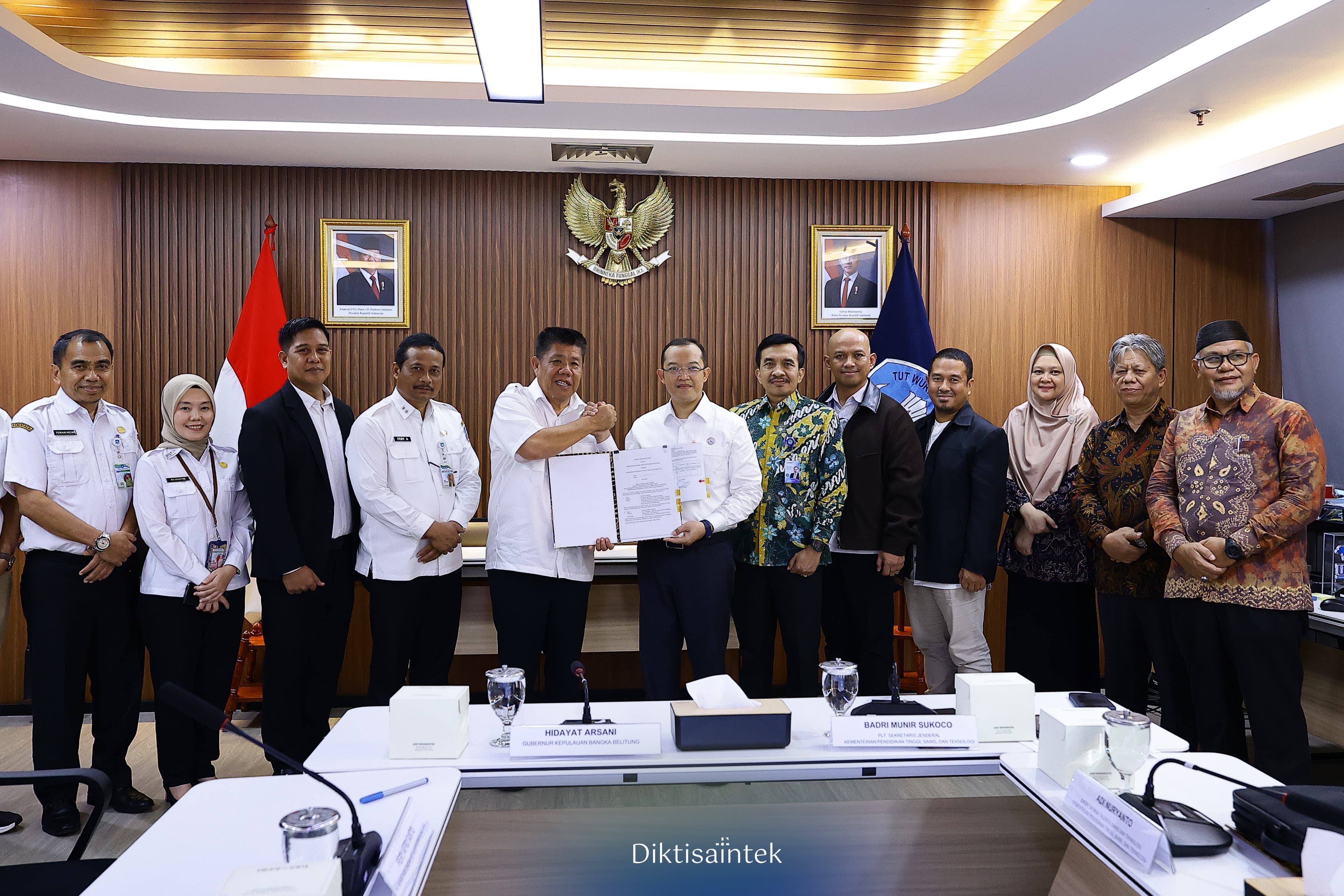 Kemdiktisaintek dan Pemprov Kepulauan Bangka Belitung Perkuat Pengembangan Fakultas Kedokteran UBB