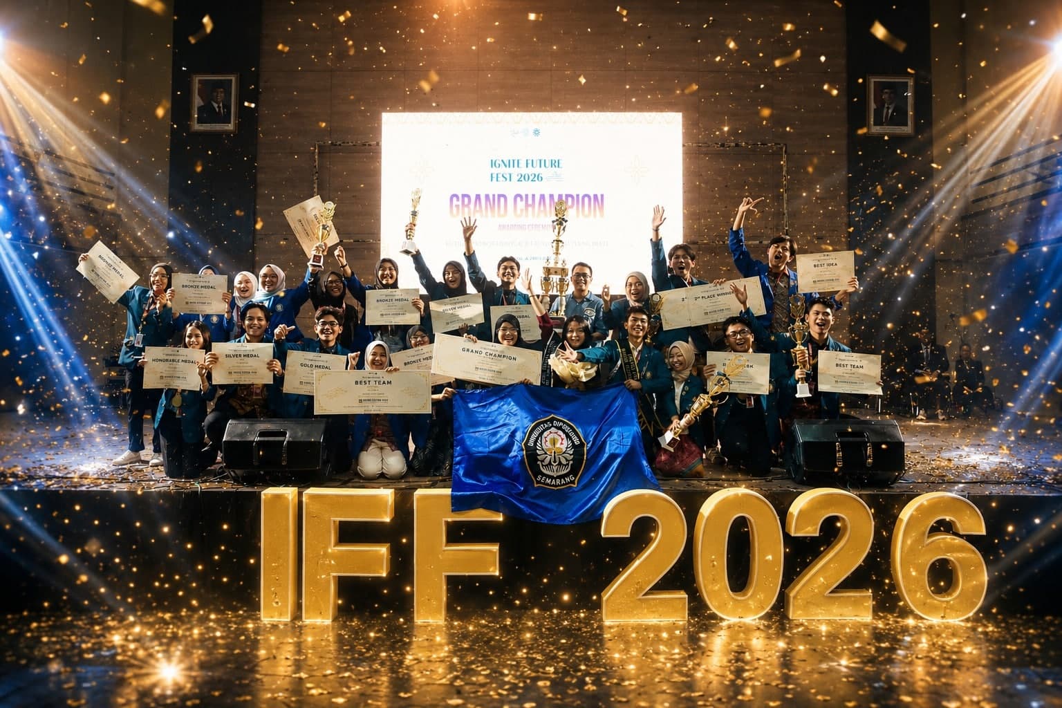 UNDIP Raih Juara Umum di Ajang Ignite Future Fest 2026 UIN Bandung
