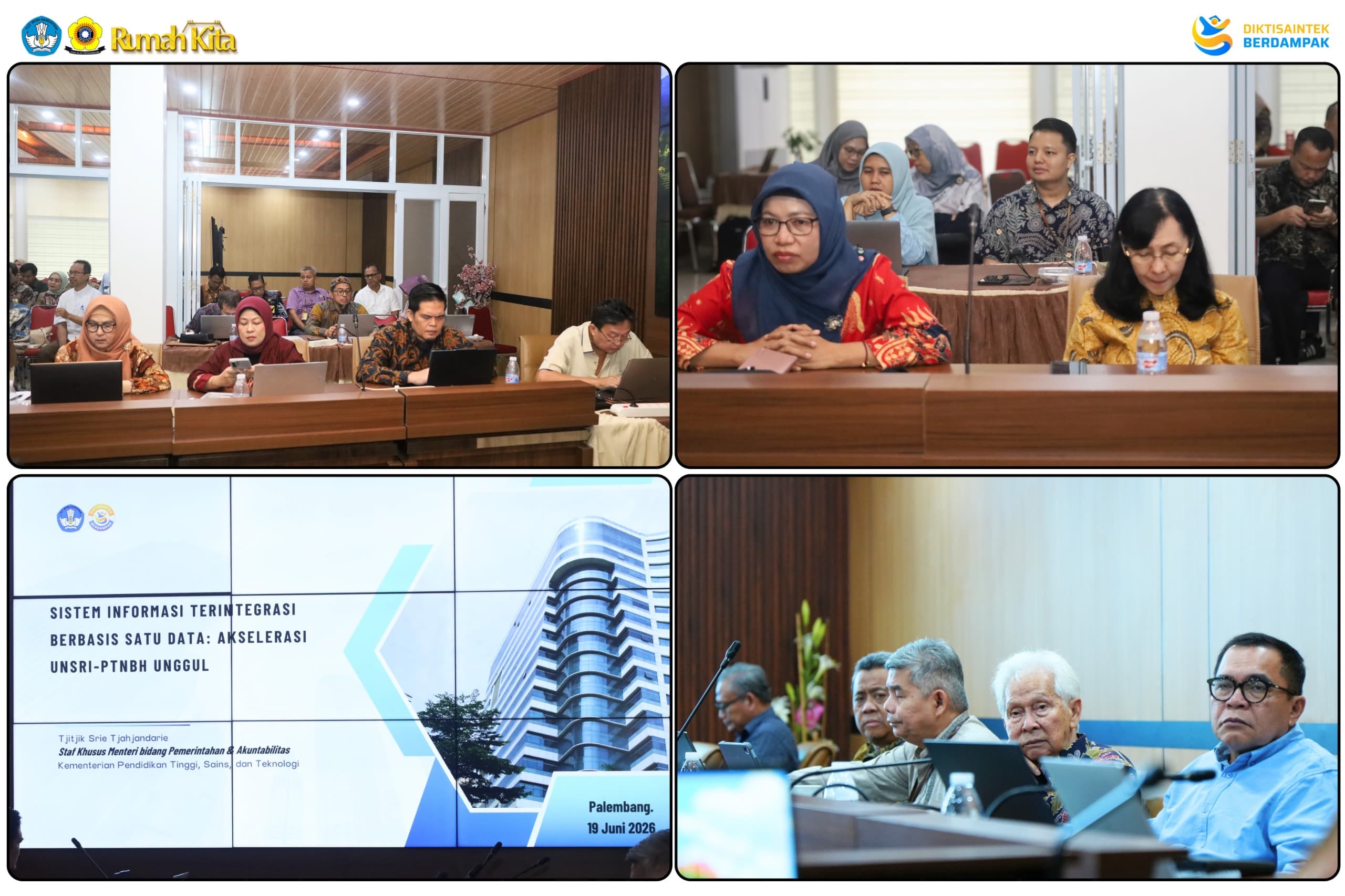 UNSRI Perkuat Transformasi Digital melalui Sistem Satu Data Terintegrasi Menuju PTNBH yang Unggul
