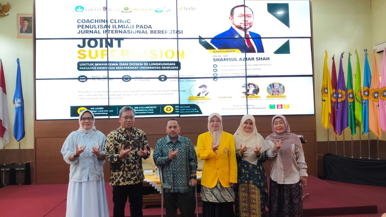FKM UNSRI Gelar Kuliah Tamu, Hadirkan Pakar Epidemiologi Universiti Kebangsaan Malaysia