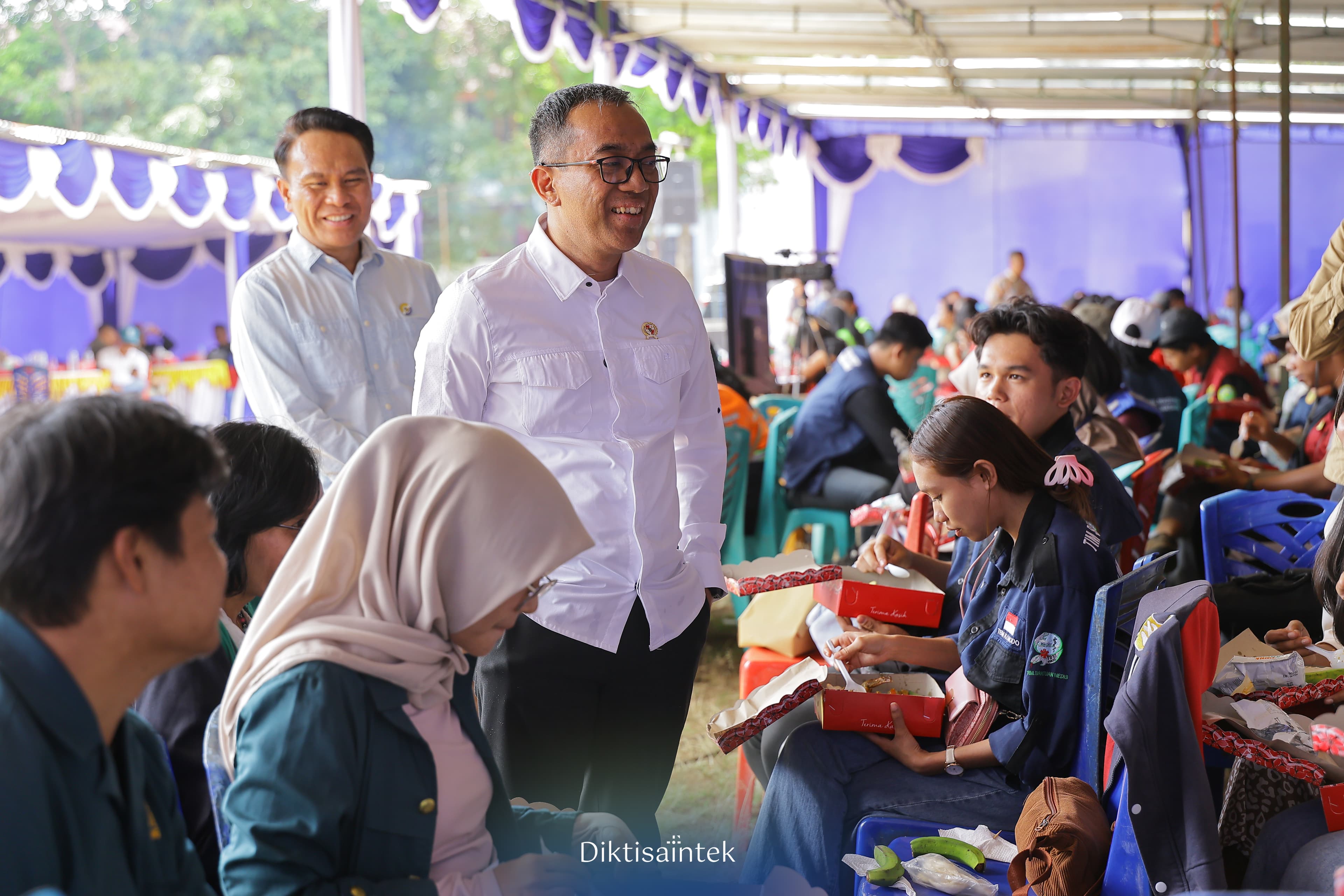Mendiktisaintek Temui Sivitas Akademika, Perkuat Dukungan Kampus Pascabencana NTT