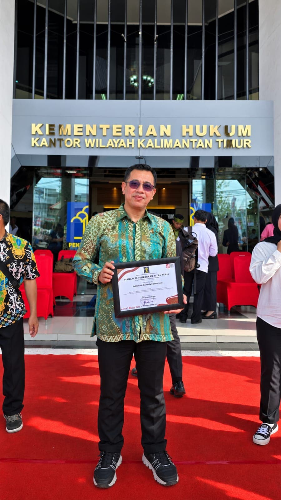 Politani Samarinda Raih Penghargaan Mitra Kerja Kementerian Hukum 2026