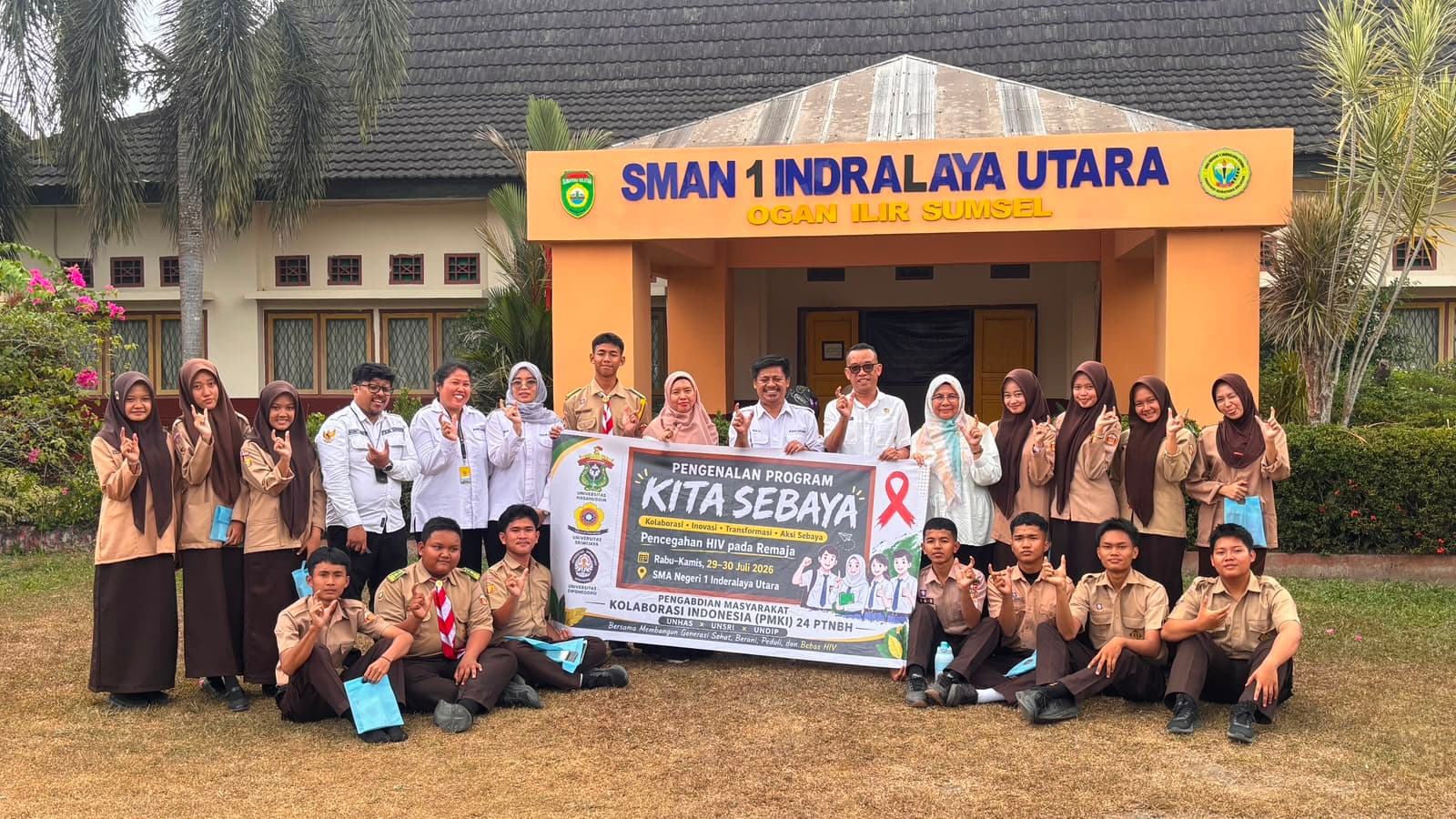 UNSRI, UNHAS, dan UNDIP Kolaborasi Perkuat Pencegahan HIV melalui Program KITA SEBAYA