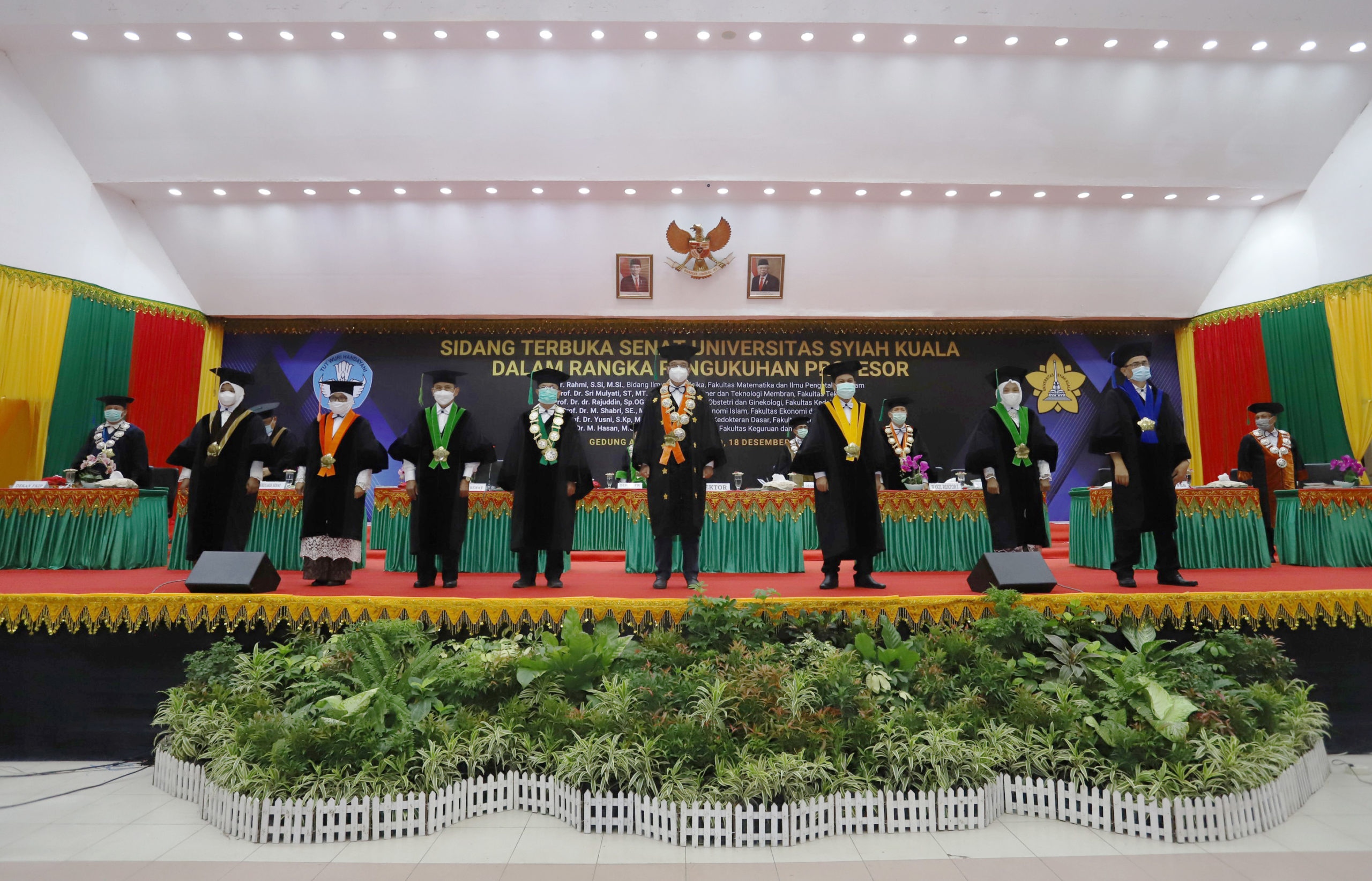 Unsyiah Kembali Kukuhkan Enam Profesor