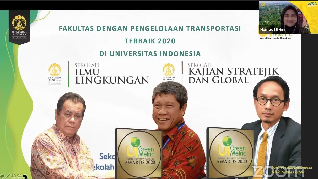 UI GreenMetric Umumkan Peringkat Fakultas Penerapan Indikator Kampus Berkelanjutan