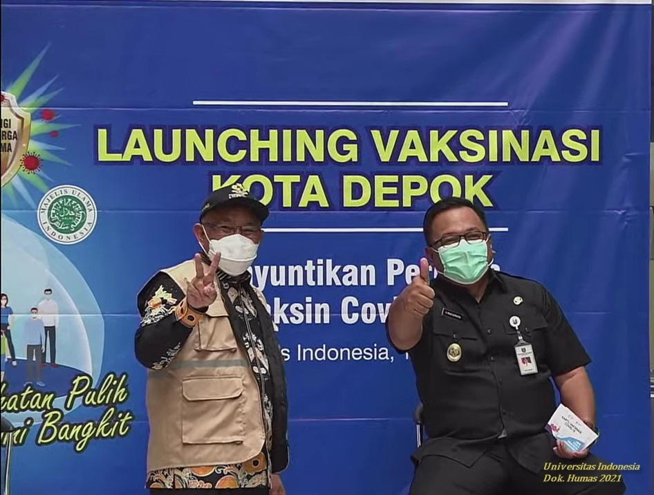 Rumah Sakit UI Tempat Peluncuran Program Vaksinasi Covid-19 di Depok