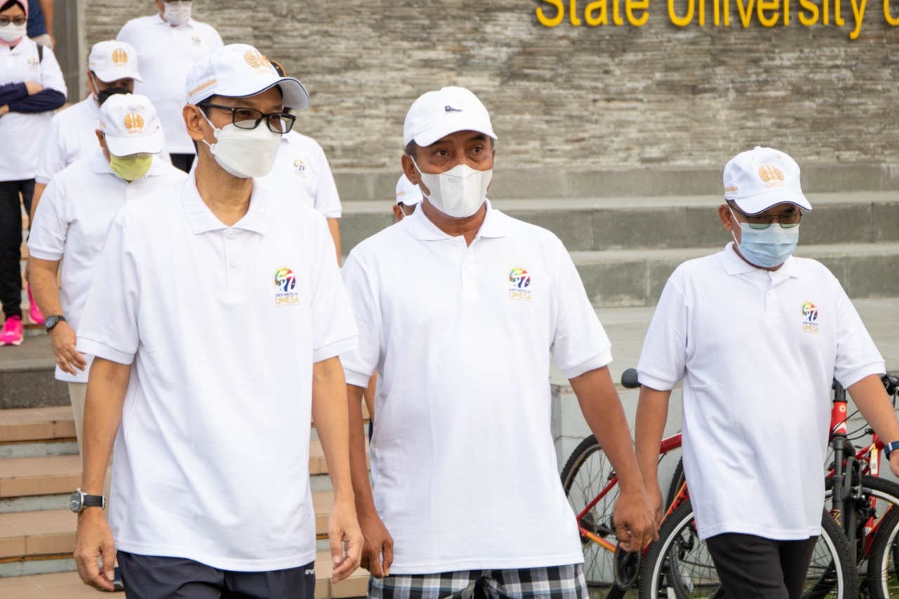UNESA Gelar Sharing Session Bersama Dirjen Dikti dan Teken MoU dengan 21 Institusi Pendidikan dan IDUKA
