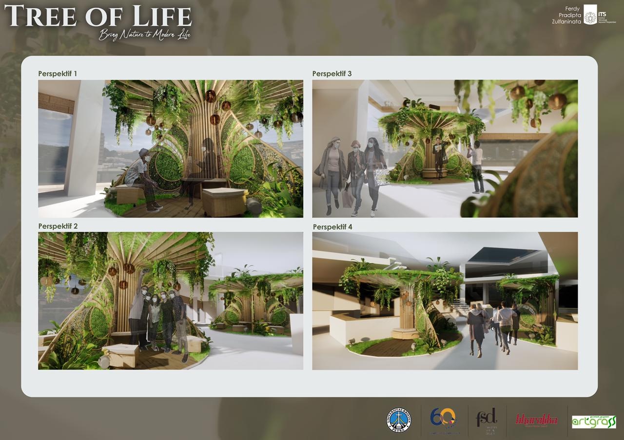 Desain Mahasiswa ITS Sabet Medali Emas dan Predikat Gagasan Terbaik pada Ajang Bharatika Creative Design Fest 2021 Kategori Desain Interior