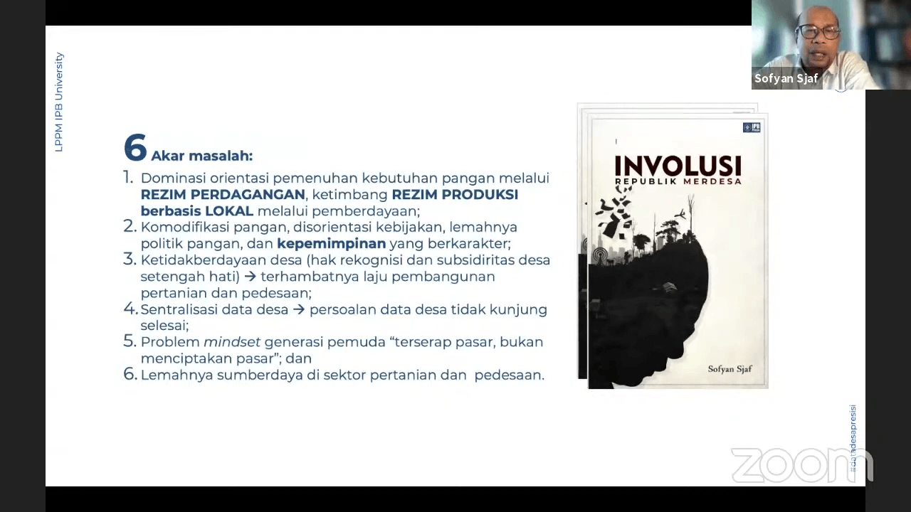 Pakar IPB University Sebut Pandemi COVID-19 Momentum Kedaulatan Pangan Indonesia Yang Berawal dari Desa