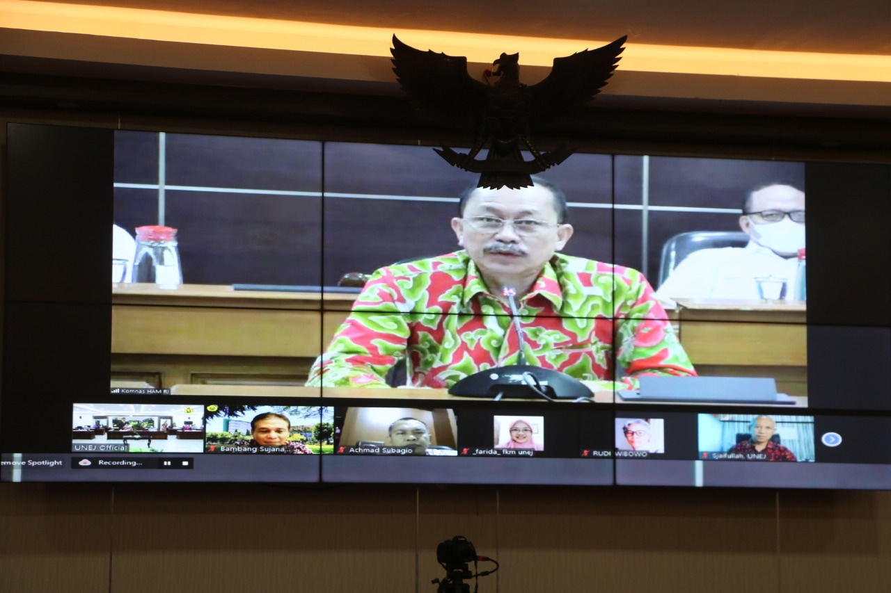 Jalin Kerjasama Dengan Komnas HAM, Universitas Jember Berencana Buka Program Studi Magister HAM