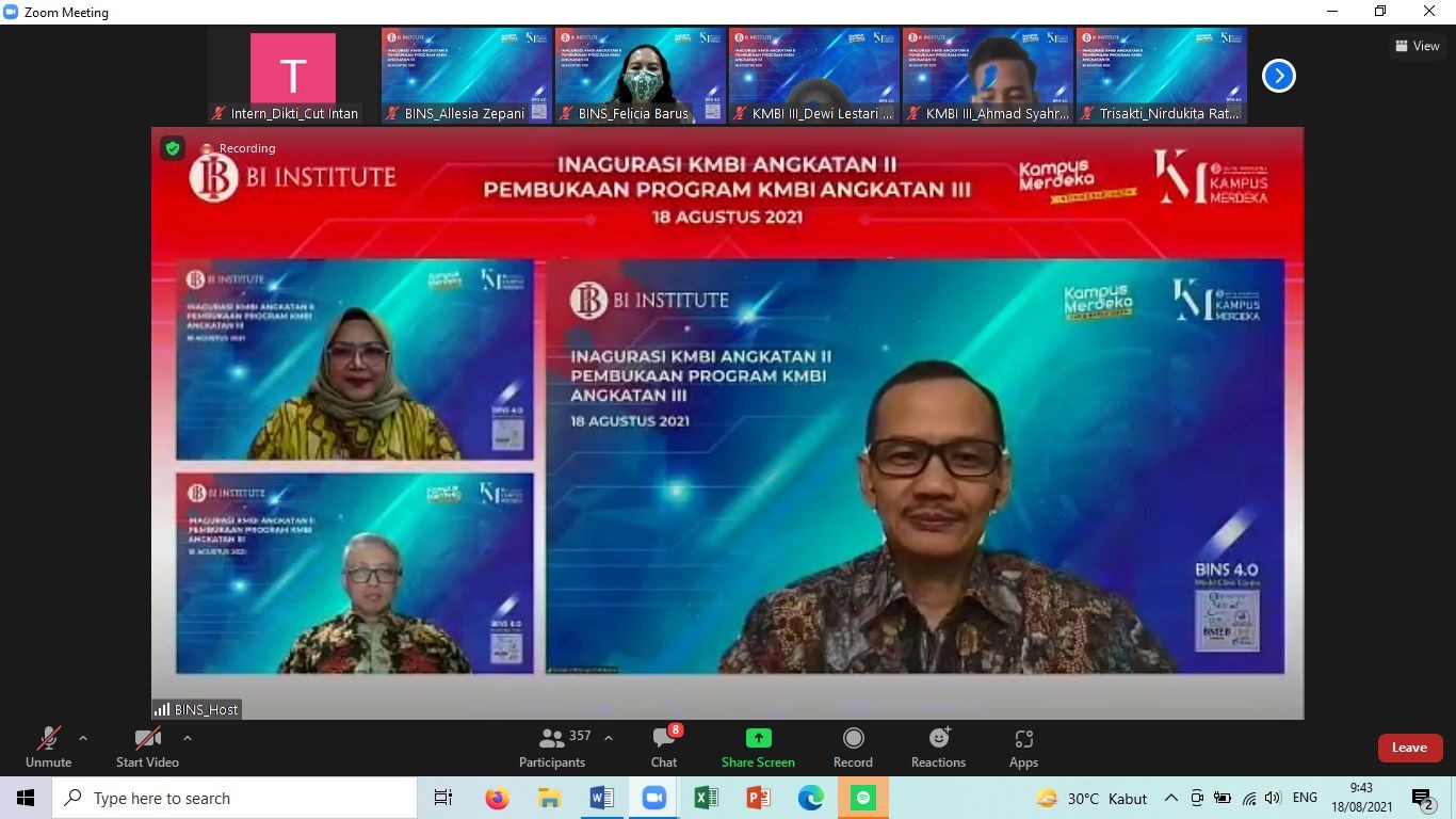 Program Kampus Merdeka Bank Indonesia, Langkah Nyata Cetak Generasi Siap Kerja