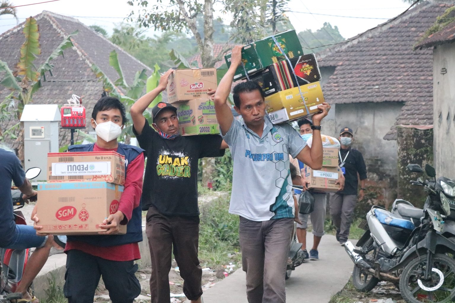 UM Turunkan Relawan dan Donasi untuk Korban Erupsi Semeru