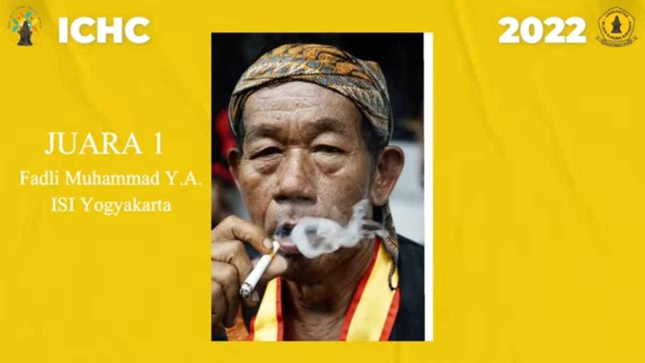 Mahasiswa  Fotografi ISI Yogyakarta Juara 1 Lomba Fotografi Dalam Indonesian Cultural and Heritage Competition 2022