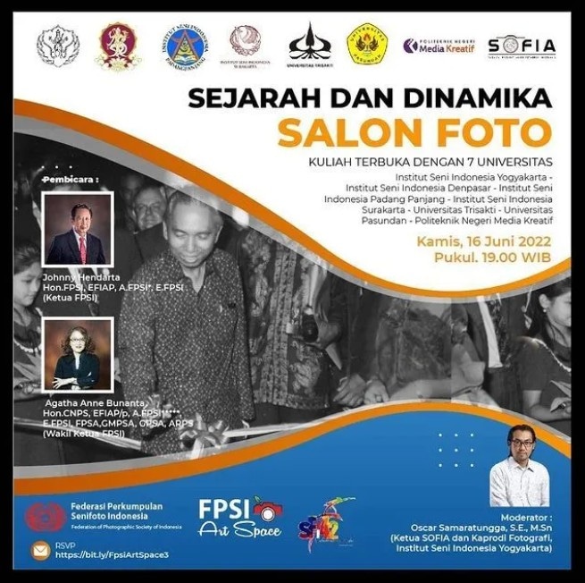 ISI Yogyakarta dan Mitra Gelar Kuliah Terbuka dengan Tajuk “Sejarah dan Dinamika Salon Foto”
