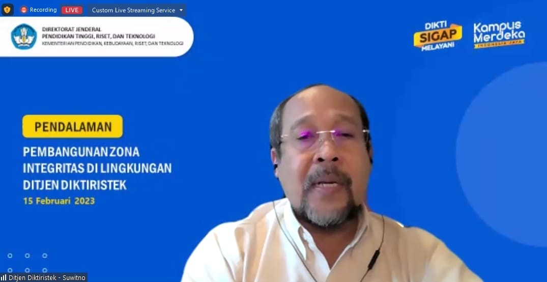 Menuju Zona Integritas, Ditjen Diktiristek Perkuat Integritas dan Kualitas Layanan