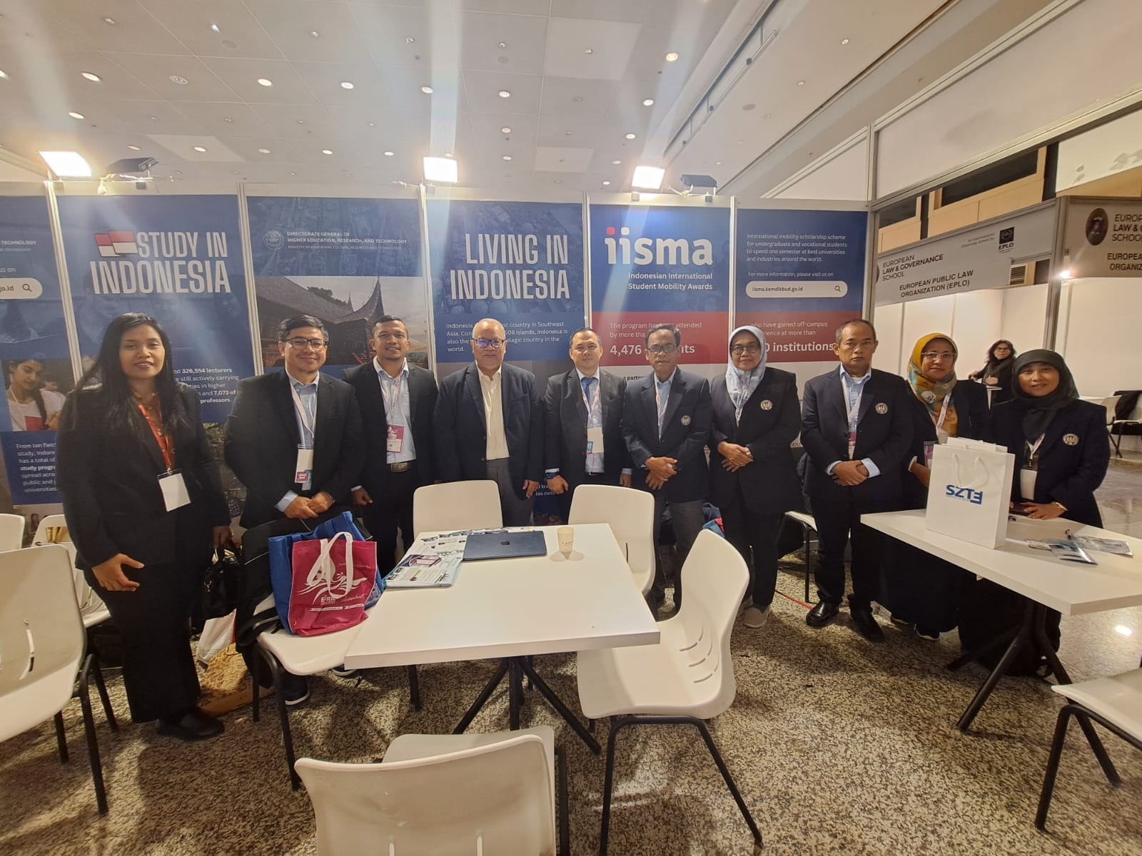 Ditjen Diktiristek Promosikan Study in Indonesia di Pameran EURIE 2024