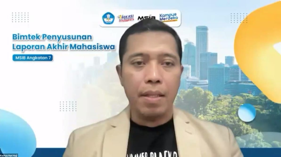 Jelang Akhir Program, MSIB Gelar Bimbingan Teknis bagi Mahasiswa