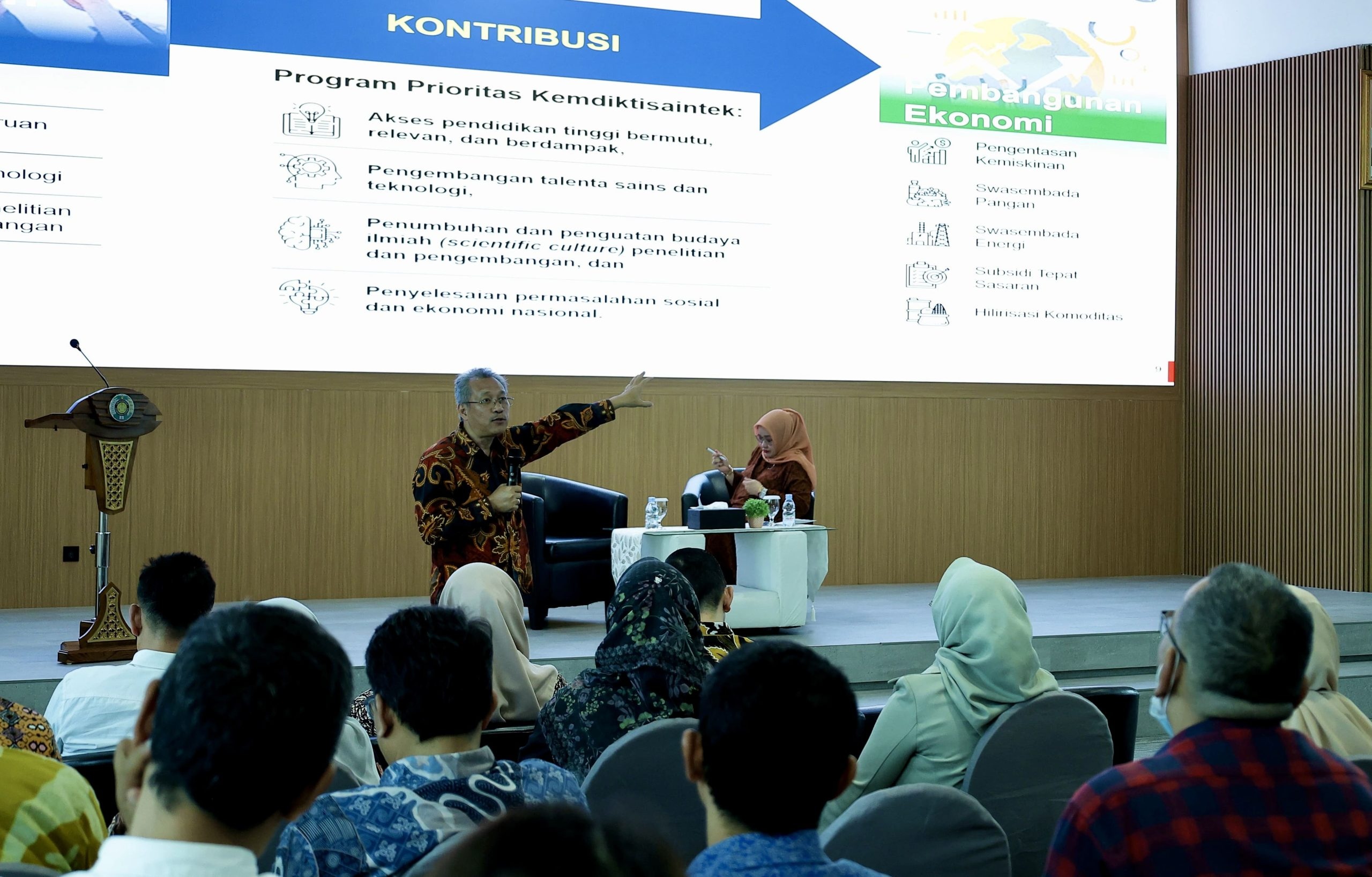 Sesjen Kemdiktisaintek Ajak USU Jadi Kampus Berdampak Bagi Masyarakat Sumatera Utara