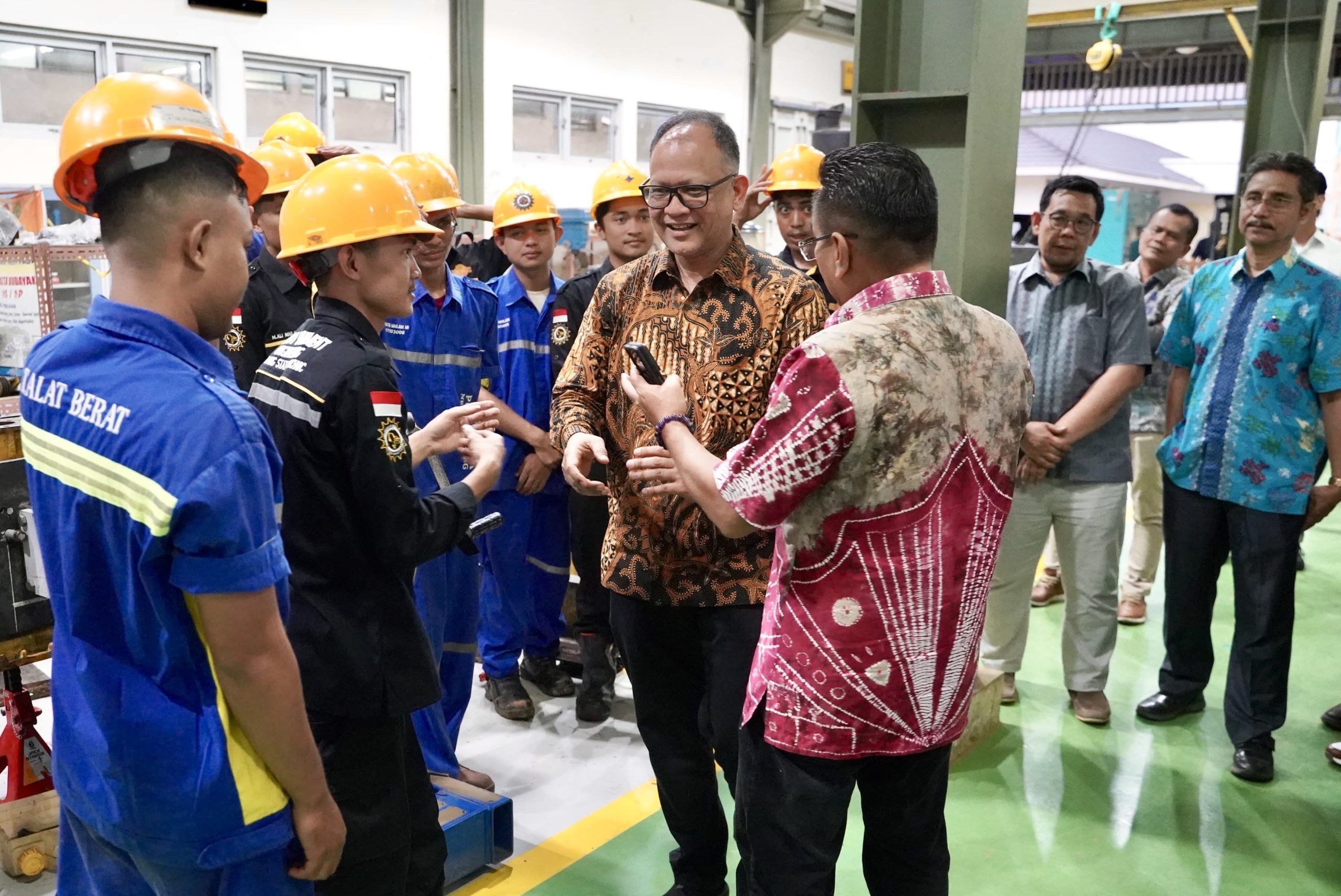 Dirjen Dikti Tinjau PNP, Dorong Pendidikan Vokasi yang Responsif dan Siap Hadapi Industri