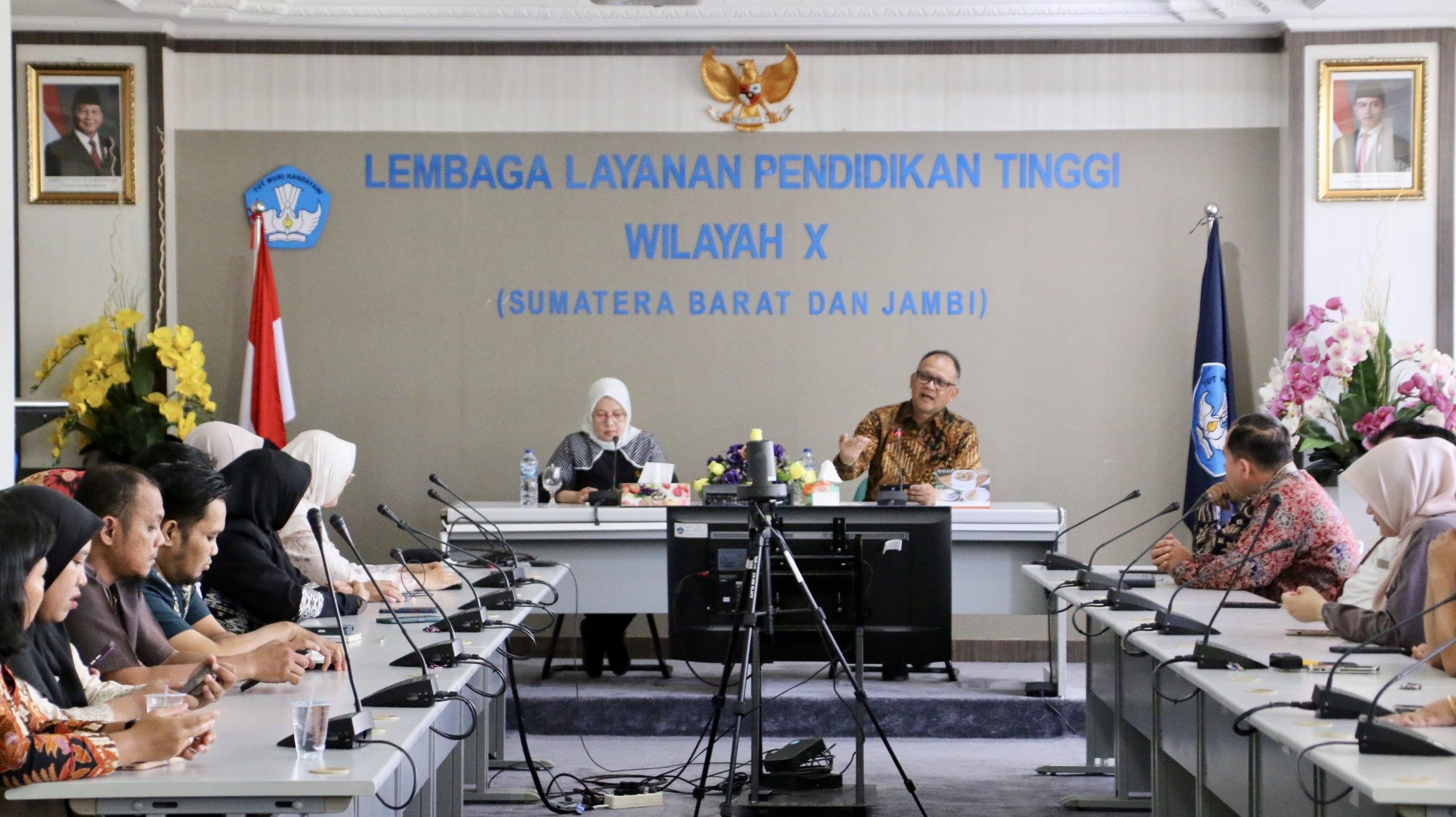 Perkuat Transformasi dan Dampak Pendidikan Tinggi, Dirjen Dikti Temui Pimpinan PTS dan Staf Tendik LLDIKTI X di Sumatera Barat