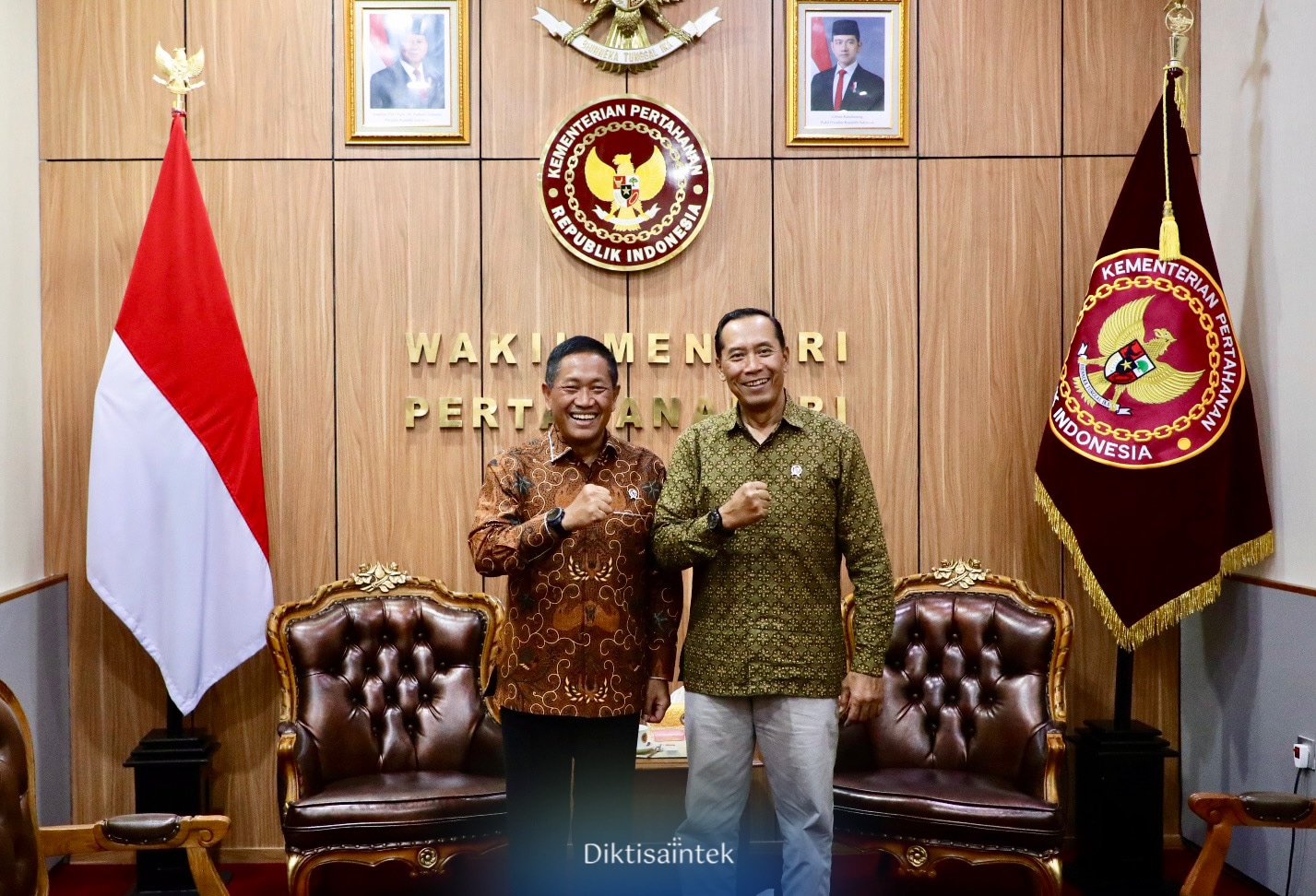 Kemdiktisaintek dan Kemhan Bahas Kolaborasi dalam Program KKN di Wilayah Perbatasan