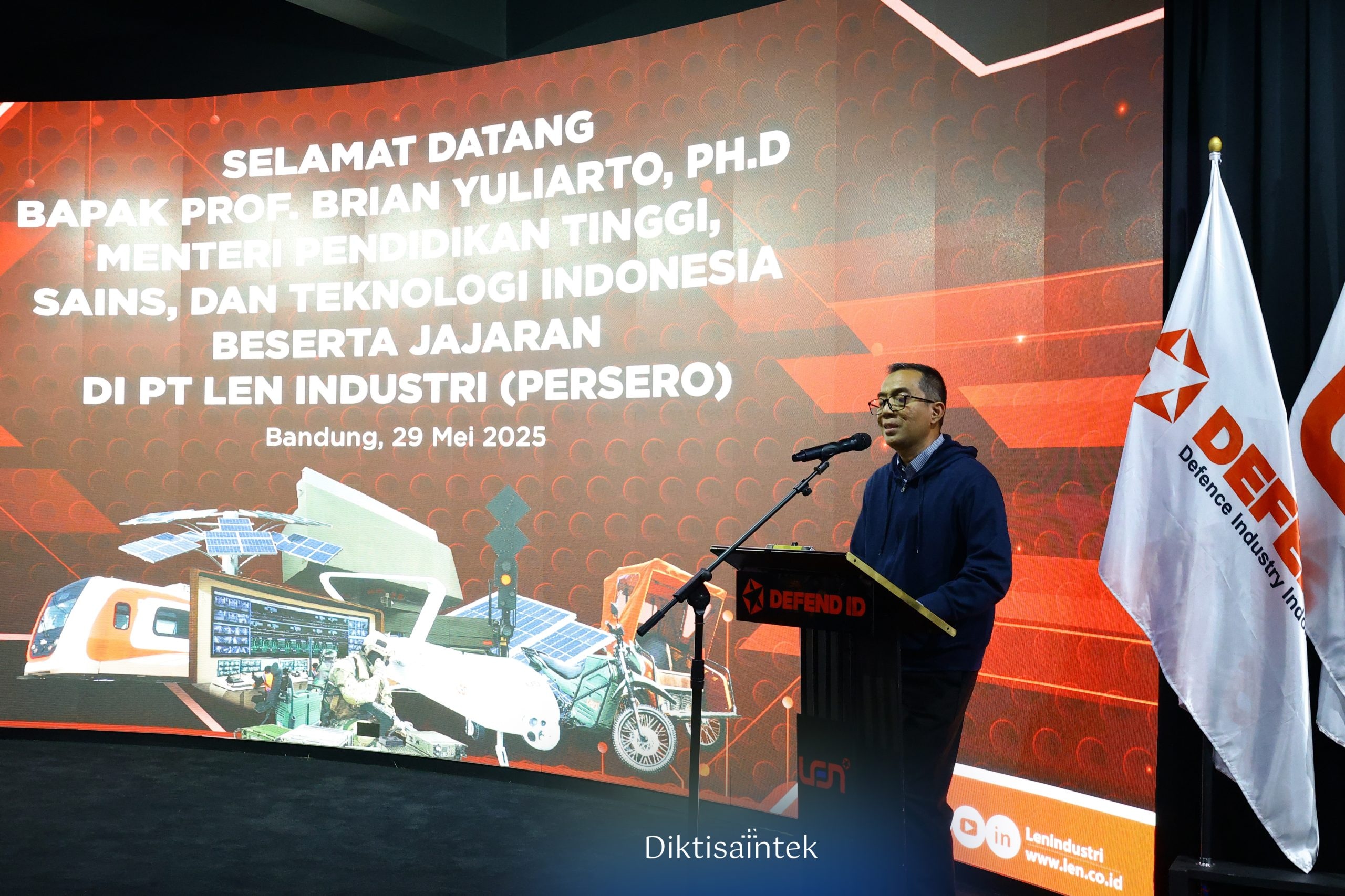 Kemdiktisaintek dan PT Len Industri Lakukan Kerja Sama Kembangkan Industri Semikonduktor, Elektronika, dan Rantai Pasok Terkait